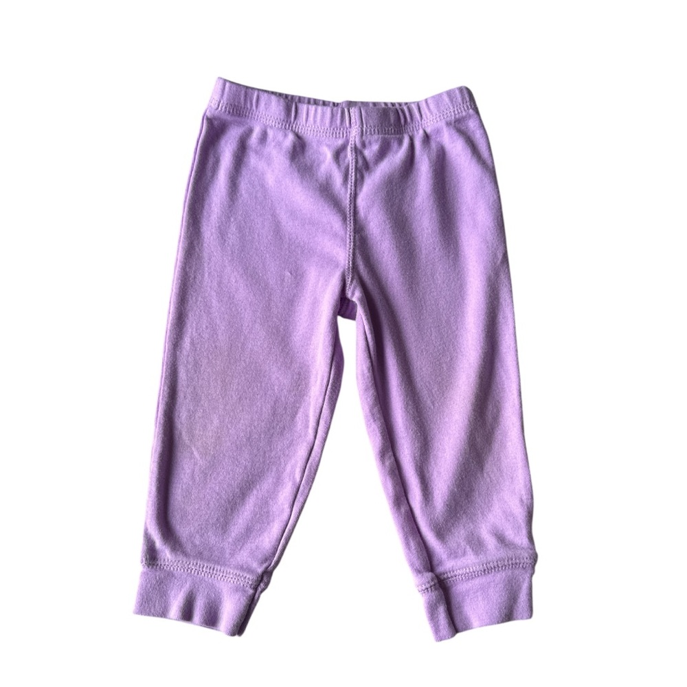 3 FOR $10 CARTER’S 12M Turtle Print Cotton Purple Casual Stretch Waist Pants